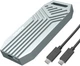 Внешний карман Maiwo для M.2 SSD NVMe 2280 - USB4.0 Type-C 40Gbps Aluminum Gray (K1695) - изображение 1