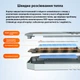 Внешний карман Maiwo для M.2 SSD NVMe 2280 - USB4.0 Type-C 40Gbps Aluminum Gray (K1695) - изображение 7