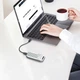 Внешний карман Maiwo для M.2 SSD NVMe 2280 - USB4.0 Type-C 40Gbps Aluminum Gray (K1695) - изображение 10