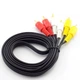 Кабель 3RCA- 3RCA (тюльпан-тюльпан) 1.5 метра (Білий, Жовтий,Червоний) - зображення 3