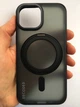 Чехол с подставкой Decoded Grip MagSafe Case для Apple Iphone 15 (6.1") Transparant Black - изображение 4