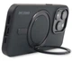 Чехол с подставкой Decoded Grip MagSafe Case для Apple Iphone 15 (6.1") Transparant Black - изображение 14