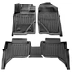 Автомобильные коврики в салон на Ford Ranger P703 22- 5шт черные Stingray Форд Рейнджер АМ0051239 - изображение 1