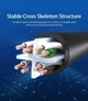 Патч-корд Vention CAT6 UTP Ethernet, 3 м Black, rj-45 - rj-45, 8 жил (IBEBI) - зображення 2