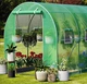 Парник теплица Garden Line 10 м² 400x250 см с оцинкованным каркасом и защитной пленкой зеленая - изображение 4