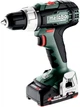 Акумуляторний дриль-шуруповерт Metabo BS 18 L 18V 2x2Ah Li-Power, Зарядний пристрій для SC 36, metaBOX 145 (4061792244993) - зображення 1