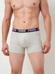 Набор трусов-боксеры мужских хлопковых Puma Men Everyday Basic Boxer 2P 93832023 L 2 шт Черный (8720245627801) - изображение 3