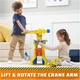 Игровой набор Spin Master Paw Patrol Rubble & Crew, Bark Yard Crane Tower Щенячий патруль Башенный кран (6067084) - изображение 9