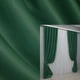Комплект готовых штор VR-Textil Bagema Rvs № 1475ш Зеленый 150х270 см 2 шт (33-0342) - изображение 1
