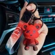 Брелок для ключей BauTech Мишка силиконовый BiBi Toys Красный (1014-932-01) - изображение 7
