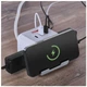 Мережевий подовжувач Emos P0222CQ 2 м 2 розетки з 2xUSB-A+1 x USB-C+Qi з бездротовою зарядкою - зображення 11
