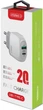 Мережевий зарядний пристрій Intaleo TCQ/PD220 20 W White (1283126506581) - зображення 2