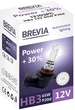Галогенова лампа Brevia HB3 12V 65W P20d Power +30% CP (12103PC) - зображення 3
