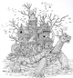 Книга Раскраска - антистресс. Керби Розанес ПАРАЛЛЕЛЬНАЯ РЕАЛЬНОСТЬ (на украинском языке) - изображение 4