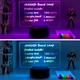 Cветодиодная 3D лампа ночник планер для записей 2 в 1 лампа планер NOTE LAMP 2.0 светильник для рисования прямоугольный на пульте черный - изображение 3