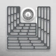Mata do zlewu Joseph Joseph Sink Saver regulowana Szara (5028420850376) - obraz 7