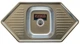 Мийка кухонна Platinum 9550В 0,8/180 мм Decor - зображення 2
