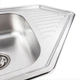 Мийка кухонна Platinum 9550В 0,8/180 мм Decor - зображення 5