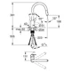 Смеситель кухонный GROHE Get 31484001 - изображение 4