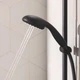 Набор смесителей 3 в 1 для ванной комнаты Grohe QuickFix Start Black UA303304TM - изображение 6