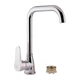 Смеситель для кухни Lidz Nicole 014F1 (k35) LDNIC014F1CRM22010 Chrome - изображение 1