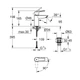 Змішувач для раковини GROHE QuickFix Start S-Size 23551002 з донним клапаном - зображення 7
