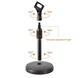 Микрофонная стойка настольная с держателем Avzhezh AMS-002 Desktop Mic - изображение 2