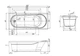Ванна акриловая AM.PM Joy W95A-170-070W-A - изображение 3