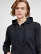 Толстовка мужская на молнии GAP 499917-06 M Черная (1200046477654) - изображение 5