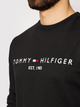 Bluza bez kaptura męska Tommy Hilfiger MW0MW11596-BDS S Czarna (8720113872692) - obraz 3