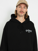 Bluza męska z kapturem oversize Carhartt WIP Hooded Onyx Script Sweat "Black" I032865-0D2XX M Czarna (4064958855910) - obraz 3