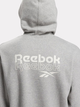 Bluza męska z kapturem kangurka Reebok Ri Brand Proud Hoodi 100076386 S Szara (1200143336670) - obraz 3