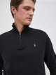 Светр на блискавці чоловічий Polo Ralph Lauren prl710671929001 L Чорний (3614713069963) - зображення 4