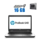 Ноутбук HP Probook 640 G3 / 14" (1920x1080) TN / Intel Core i3-7100U (2 (4) ядра по 2.4 GHz) / 16 GB DDR4 / 240 GB SSD / Intel HD Graphics 620 / WebCam / 3G б/у - изображение 1