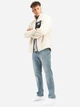 Толстовка на мехе на молнии мужская Lonsdale Lartington 117631-4502 2XL Молочная (4255581539548) - изображение 4