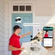 Дверной Wi-Fi видеоглазок Tuya Smart P2P ONVIF 1080P HD с широкоугольным объективом FishEye 1.66 мм, черный (92289349) - изображение 3