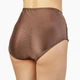 Труси-сліпи жіночі з мікрофібри та мережива великих розмірів Felisiya Lingerie Коричневий 271-477 4XL - зображення 2