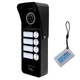 Виклична панель домофону з вбудованим зчитувачем карток SEVEN CP-7504/4 RFID black - зображення 1