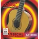 Струны для классической гитары Alice AC107BK-H 28.5-44 (черный нейлон, бронза) - изображение 1
