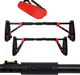 Турнік розсувний Cornix Elite+ 80-120 см Black/Red (XR-0294) - зображення 1