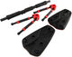 Турнік розсувний Cornix Elite+ 80-120 см Black/Red (XR-0294) - зображення 3