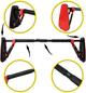 Турнік розсувний Cornix Elite+ 100-140 см Black/Red (XR-0295) - зображення 9
