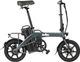 Электровелосипед Fiido L3 14" 25 км/ч 350 Вт 23.2 А⋅ч Grey (841547) (001009528878) - изображение 1