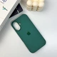 Чохол для смартфона Silicone Full Case AA Open Cam for Apple iPhone 16 46,Pine Green (FullOpeAAi16-46) - изображение 6