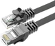 Патч-корд Essager TopSpeed Cable Ethernet Cat6 RJ45 Flat Cable 3 м Черный (EXCWXB-JSC01) - изображение 1