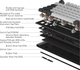 Клавиатура проводная Hator Gravity TKL Orange USB White (HTK561UA) - изображение 9