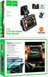 Відеореєстратор Hoco DV3 Driving recorder with display (dual-channel) Black (6942007608183) - зображення 9