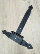 Петля декоративная Стрела под ковку S240х50x250 (Черная) - изображение 7