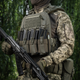 Передня M-Tac панель для плитоноски Cuirass QRS XL на 4 магазина Ranger Green - зображення 9