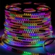 Світлодіодна стрічка 100м, 100 LED на метр, від мережі 220В, Мультиколор - зображення 4